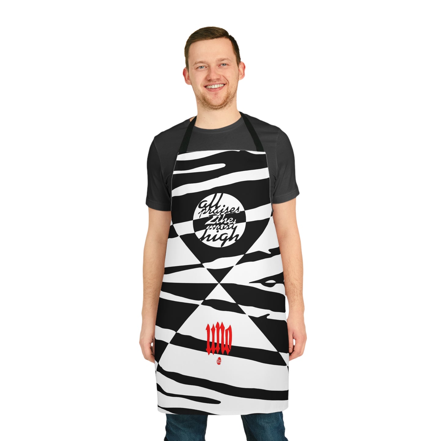 UNO STOPKILL'N ZEBRALOVE Apron (AOP)