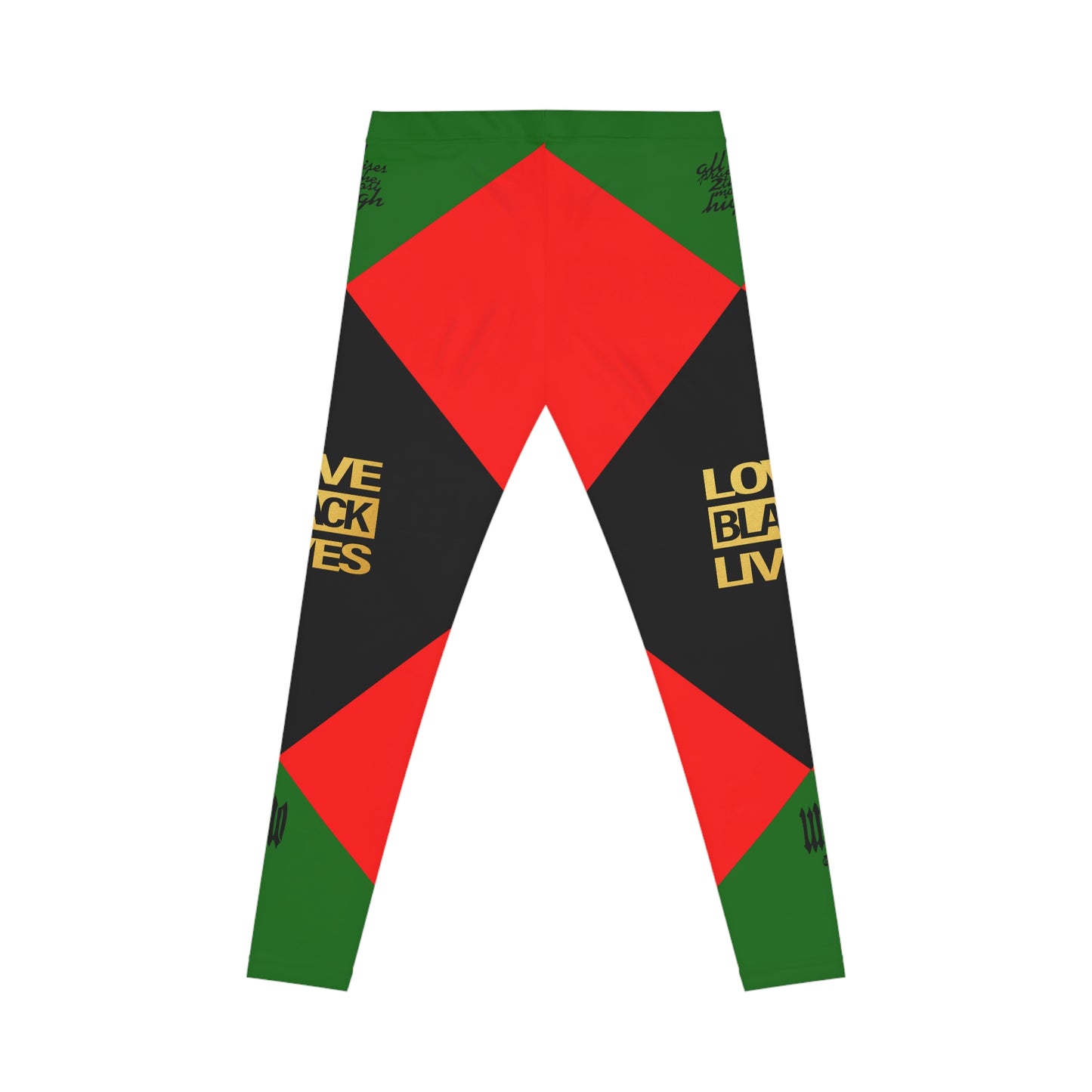 UNO LOVEBLACKLIVES Women's Casual Leggings