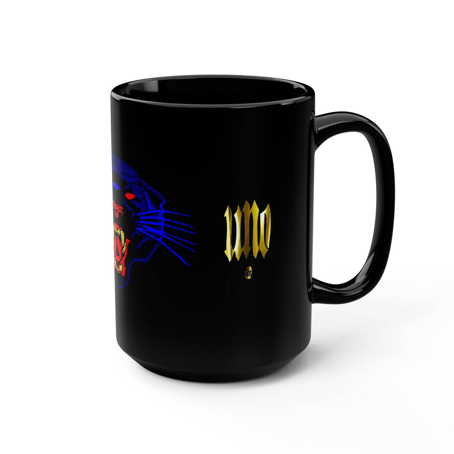 UNO PANTHA Black Mug, 15oz