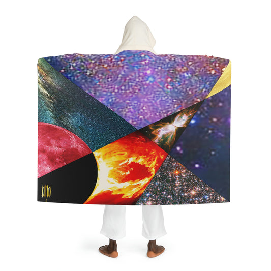 UNO ALLPRAISES III Hooded Sherpa Fleece Blanket