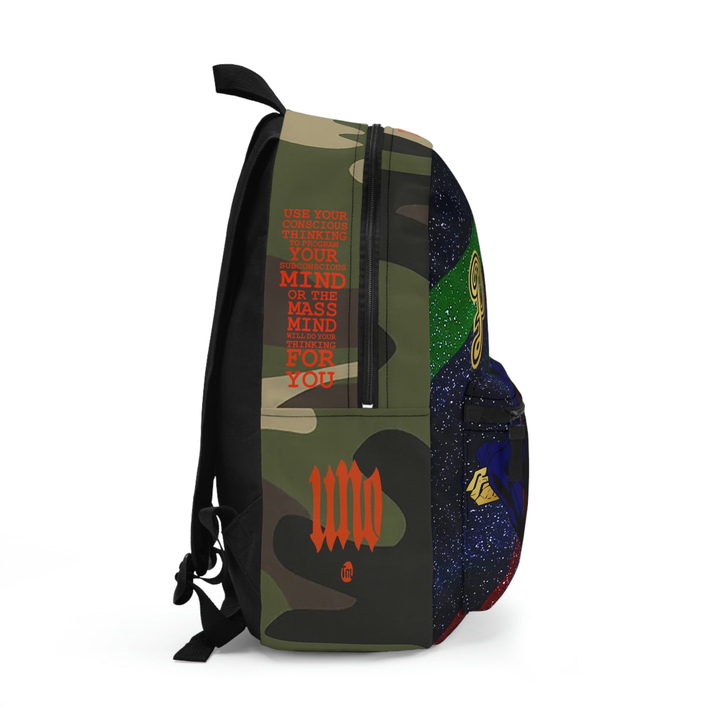 UNO PANTHA CULTURAL REAPPROPRIATION TOUR LAW OF MIND Backpack Camo Collection