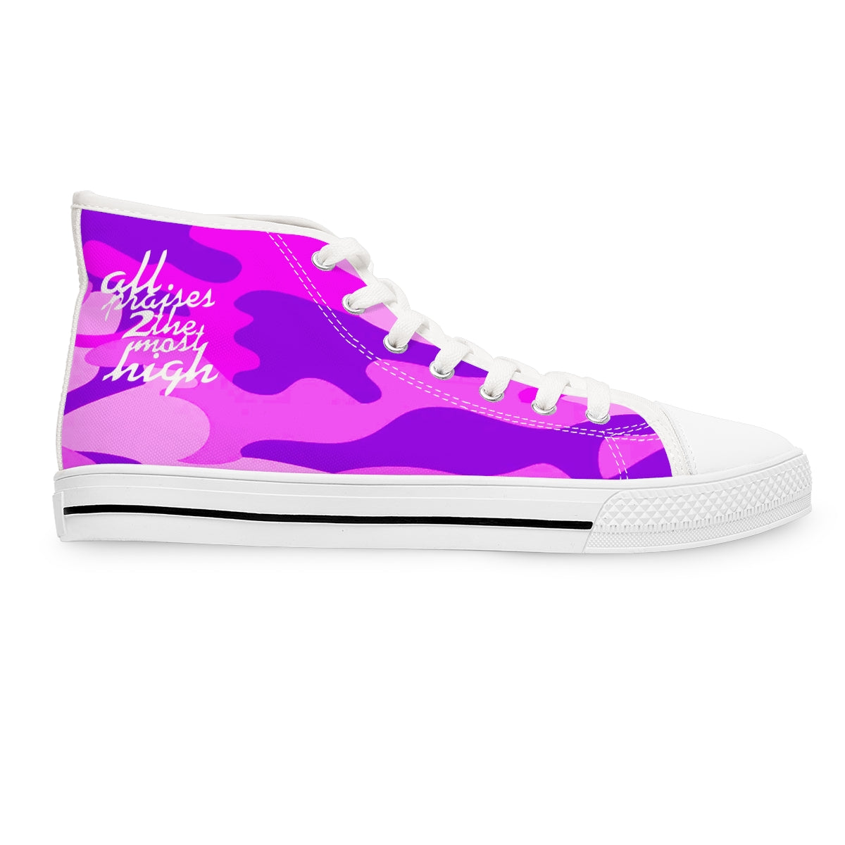 UNO POWERFLOWER Women's High Top Sneakers Camo Collection