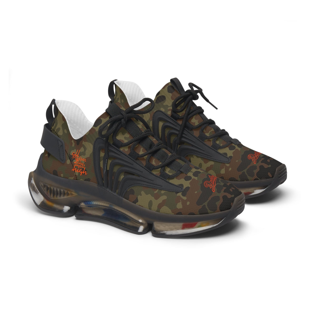 UNO PANTHA Women's Mesh Sneakers Camo Collection