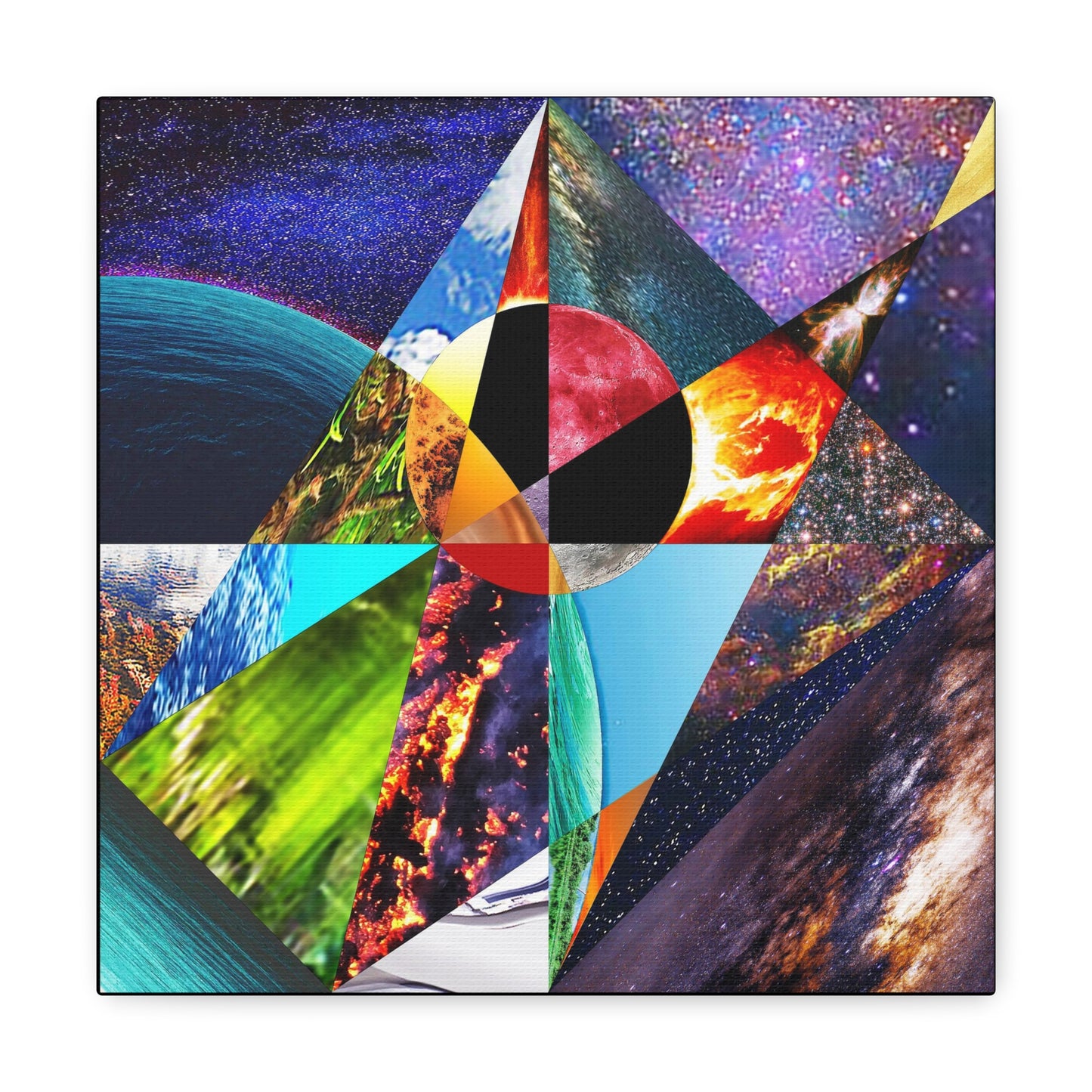 UNO ALLPRAISES I 12, 20, 24, & 36" Square Canvas Gallery Wraps