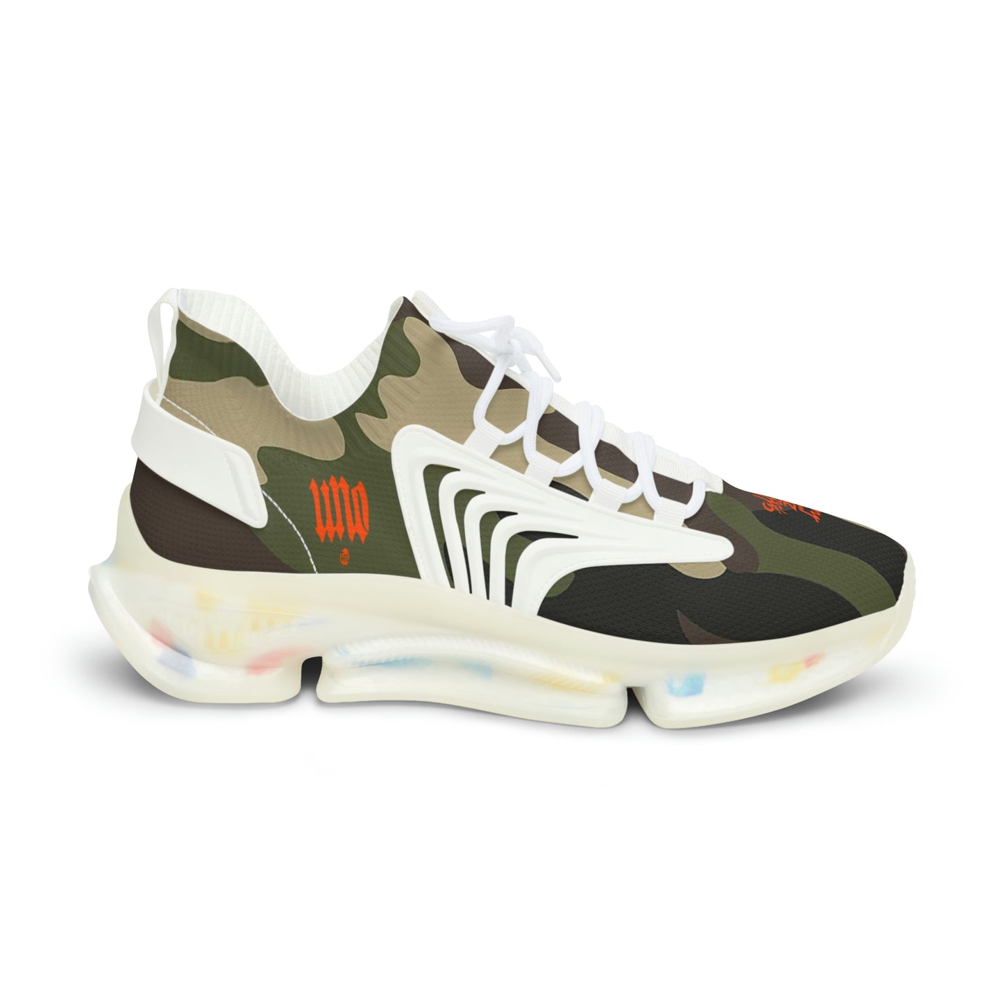 UNO ALL PRAISES Men's Mesh Sports Sneakers Camo Collection