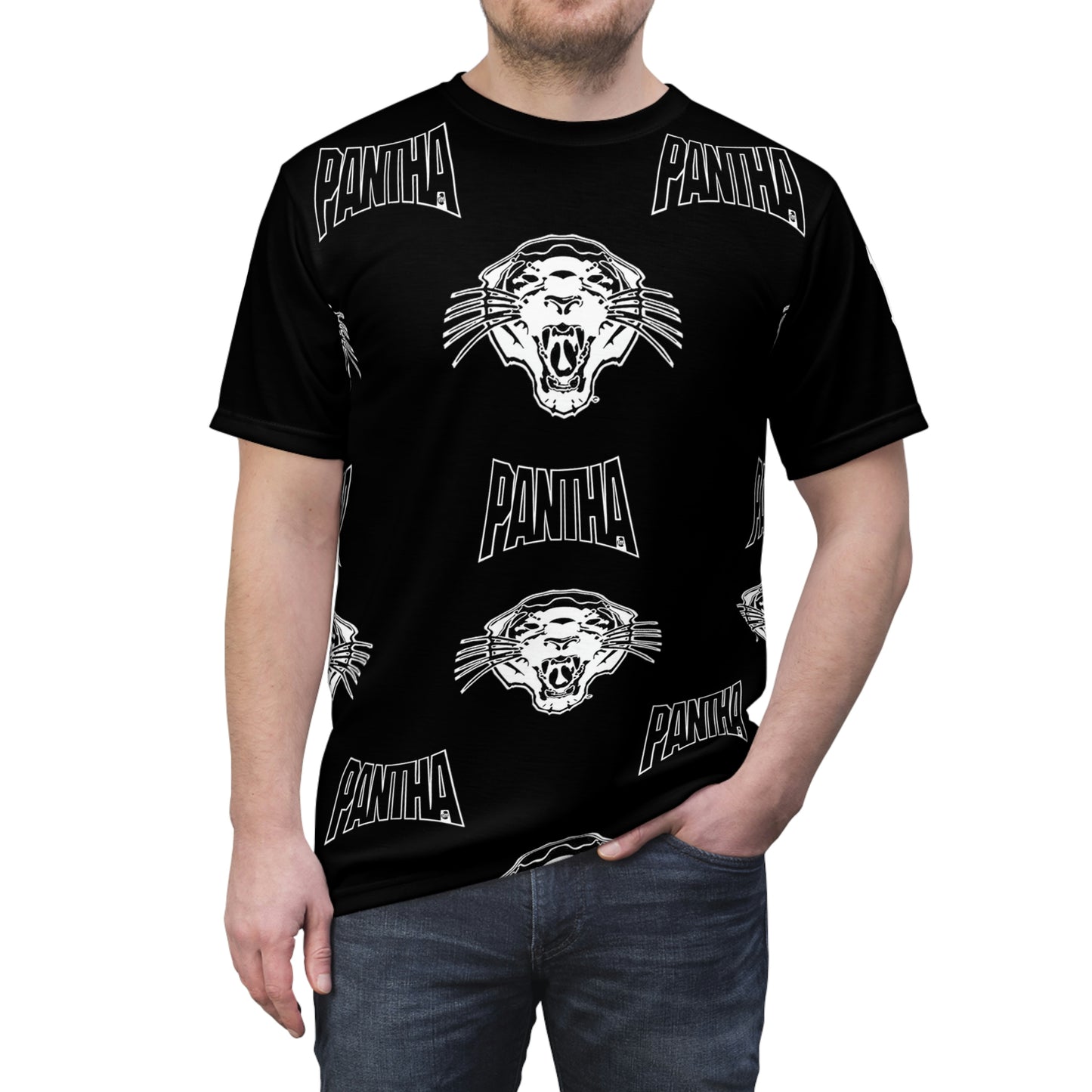 UNO PANTHA Unisex AOP Cut & Sew Tee