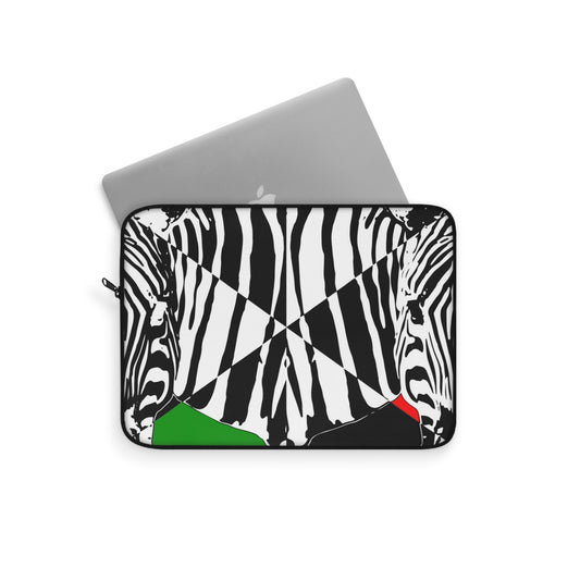 UNO STOPKILL'N ZEBRALOVE Laptop Sleeve