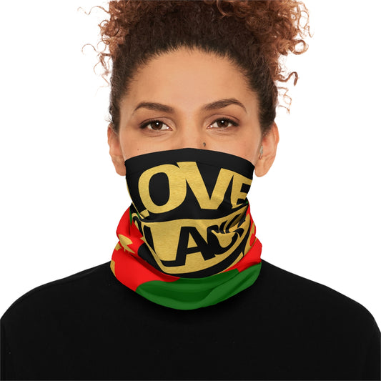 UNO LOVEBLACKLIVES Lightweight Neck Gaiter