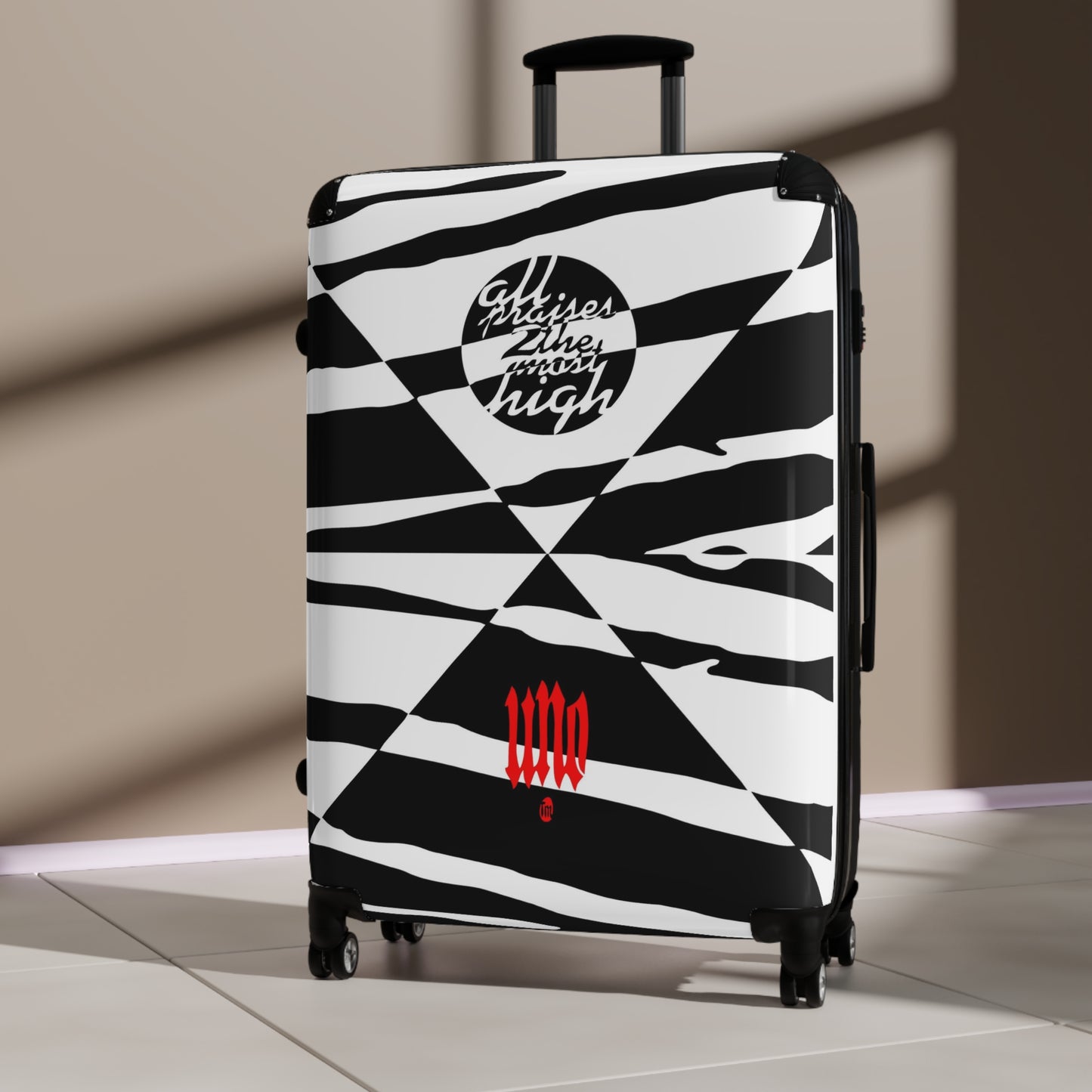 UNO STOPKILL'N ZEBRALOVE Suitcases