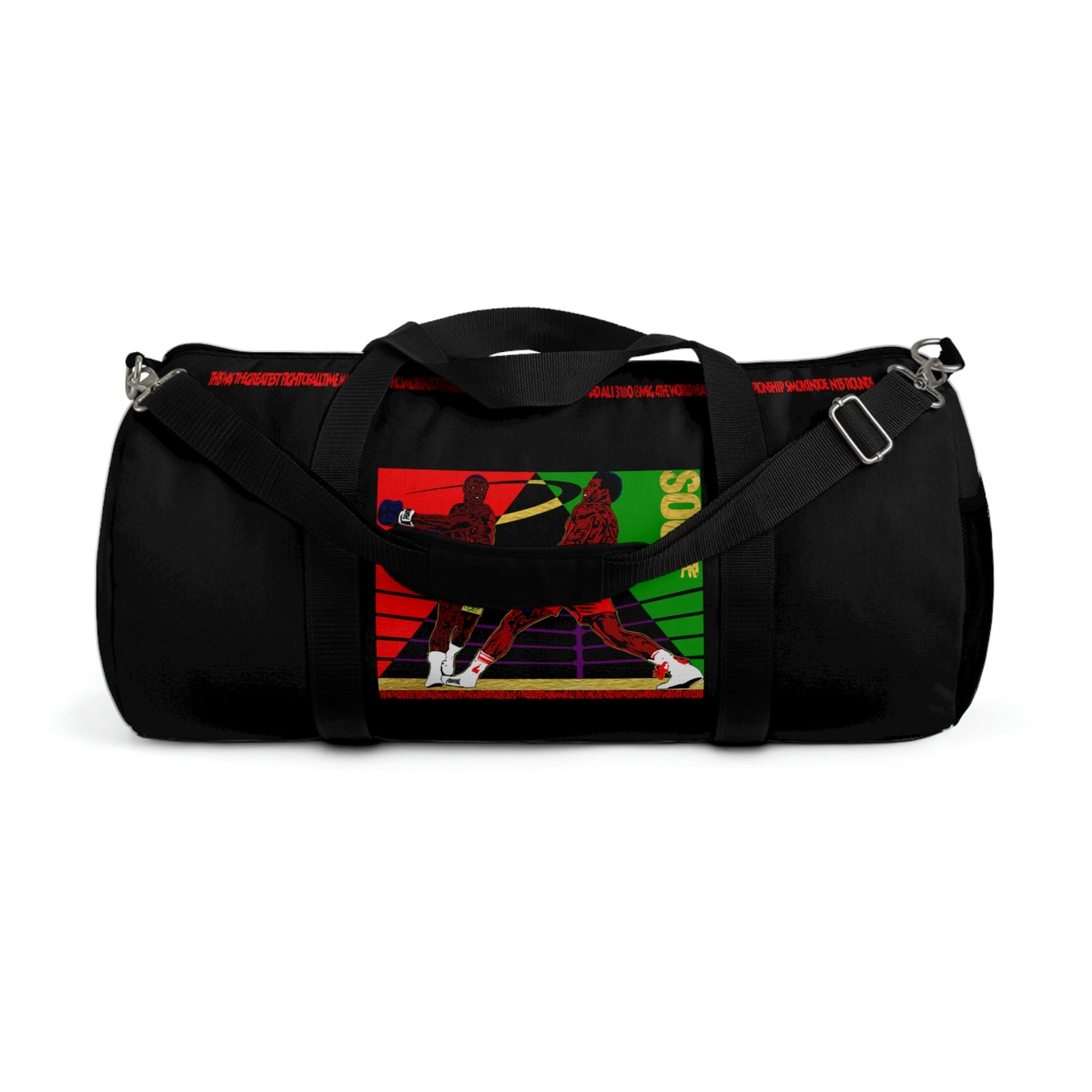 UNO SOULART THE FIGHT Smokin' Joe beat Muhammad Ali Duffel Bag