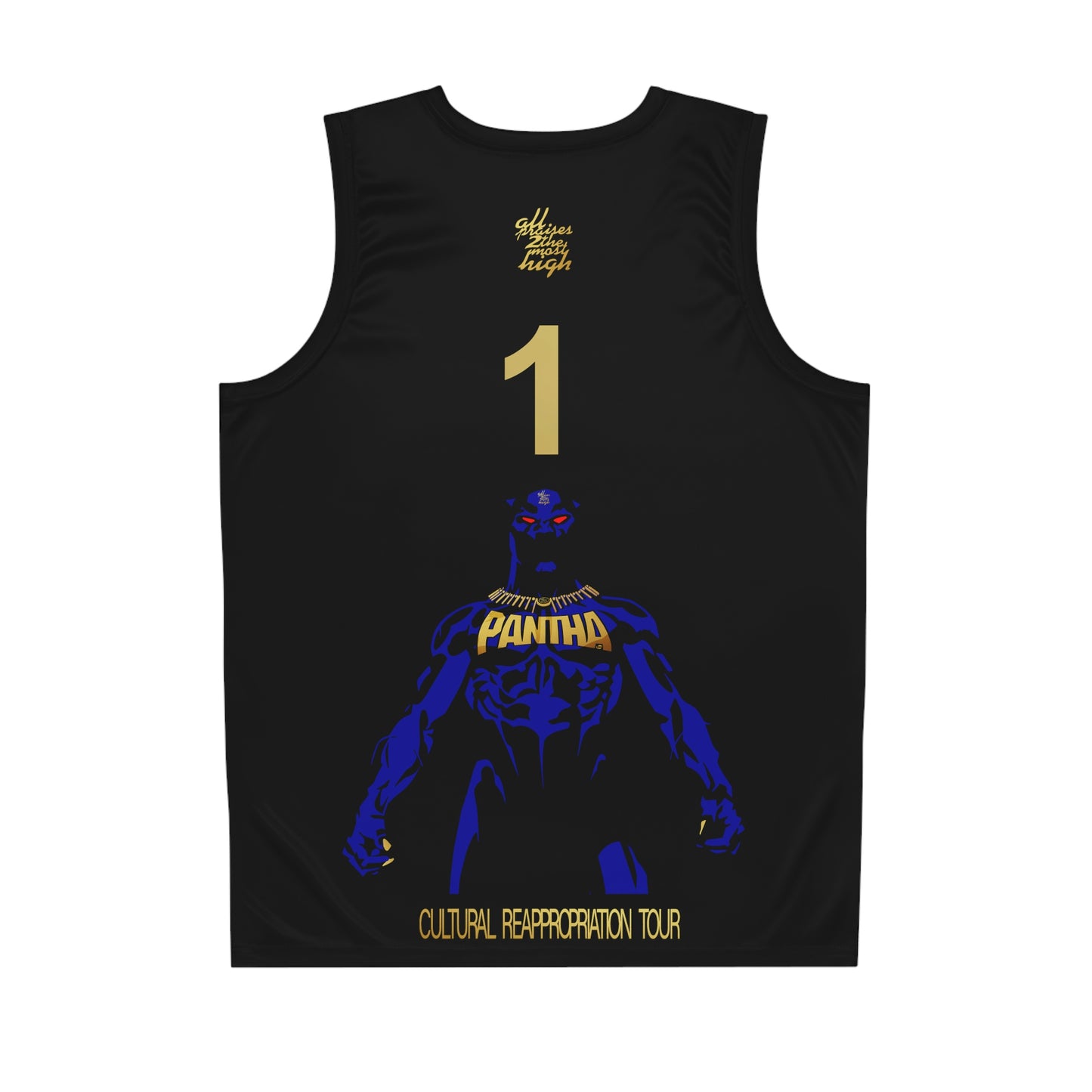 UNO PANTHA Cultural Reappropriation Tour Basketball Jersey