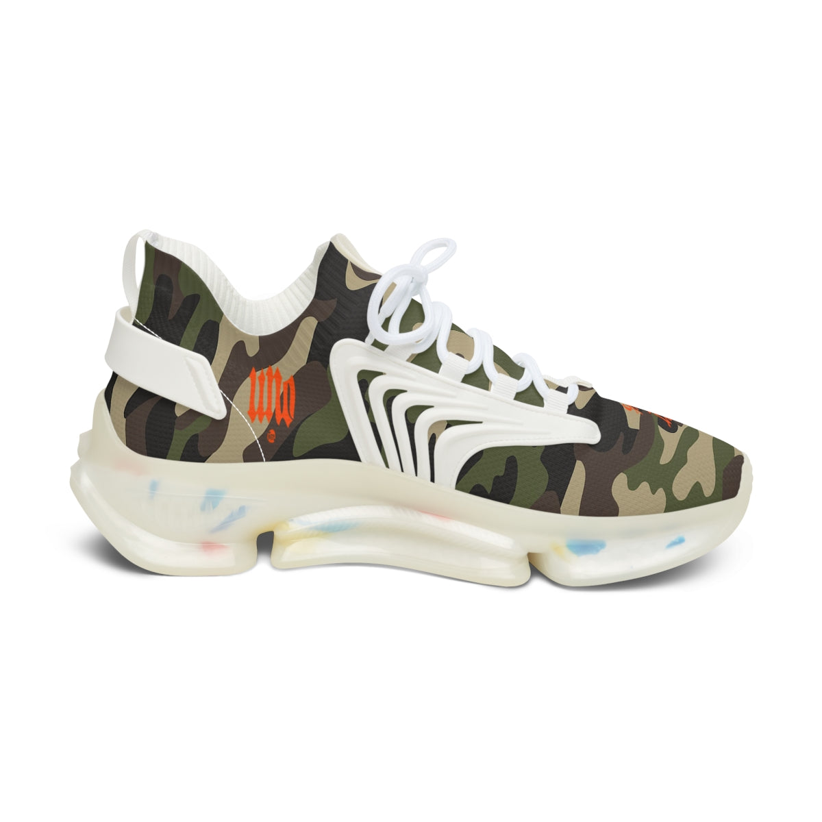 UNO ALL PRAISES Women's Mesh Sneakers Camo Collection