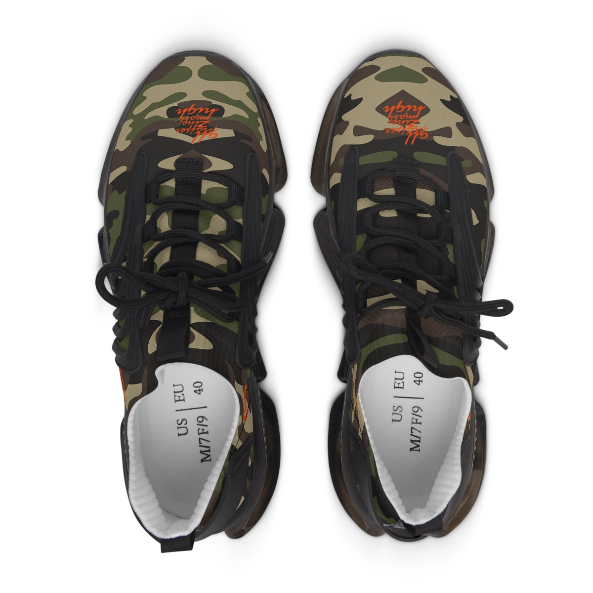 UNO ALL PRAISES Women's Mesh Sneakers Camo Collection