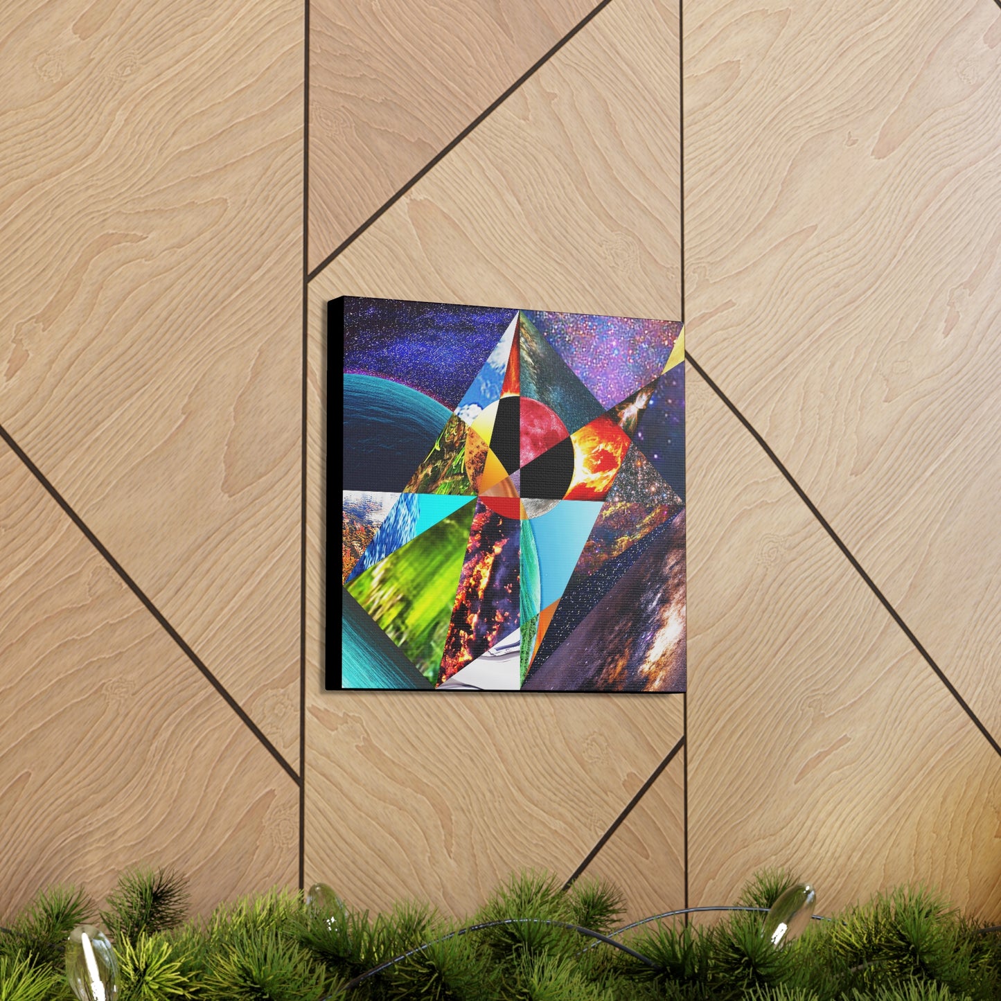 UNO ALLPRAISES I 12, 20, 24, & 36" Square Canvas Gallery Wraps