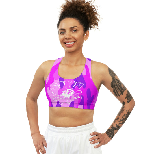 UNO POWERFLOWER Seamless Sports Bra (AOP) Camo Collection