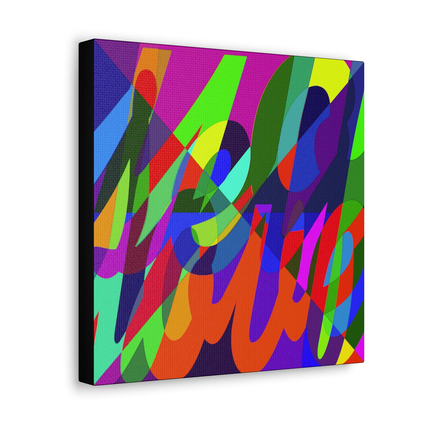 UNO LOVEYOSELF UNOWORD 12, 20, 24, & 36" Square Canvas Gallery Wraps