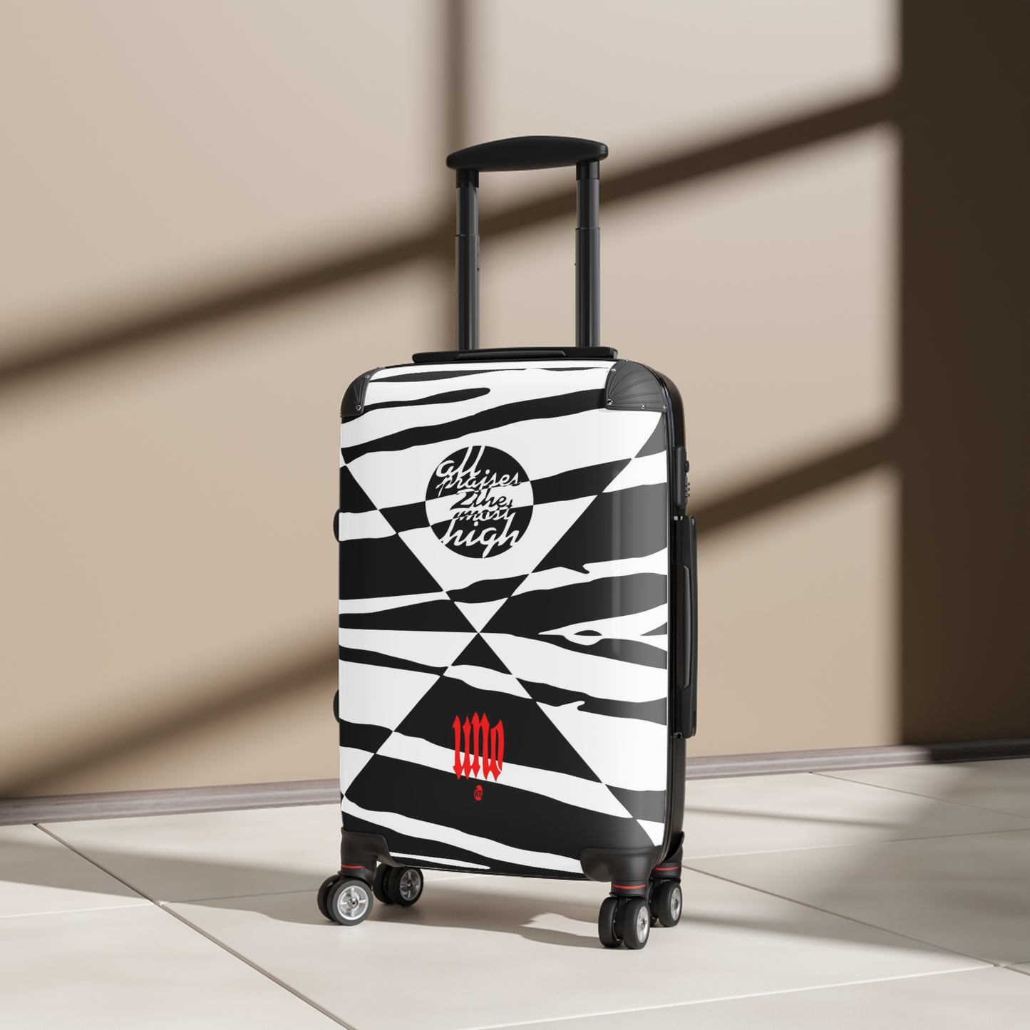 UNO STOPKILL'N ZEBRALOVE Suitcases