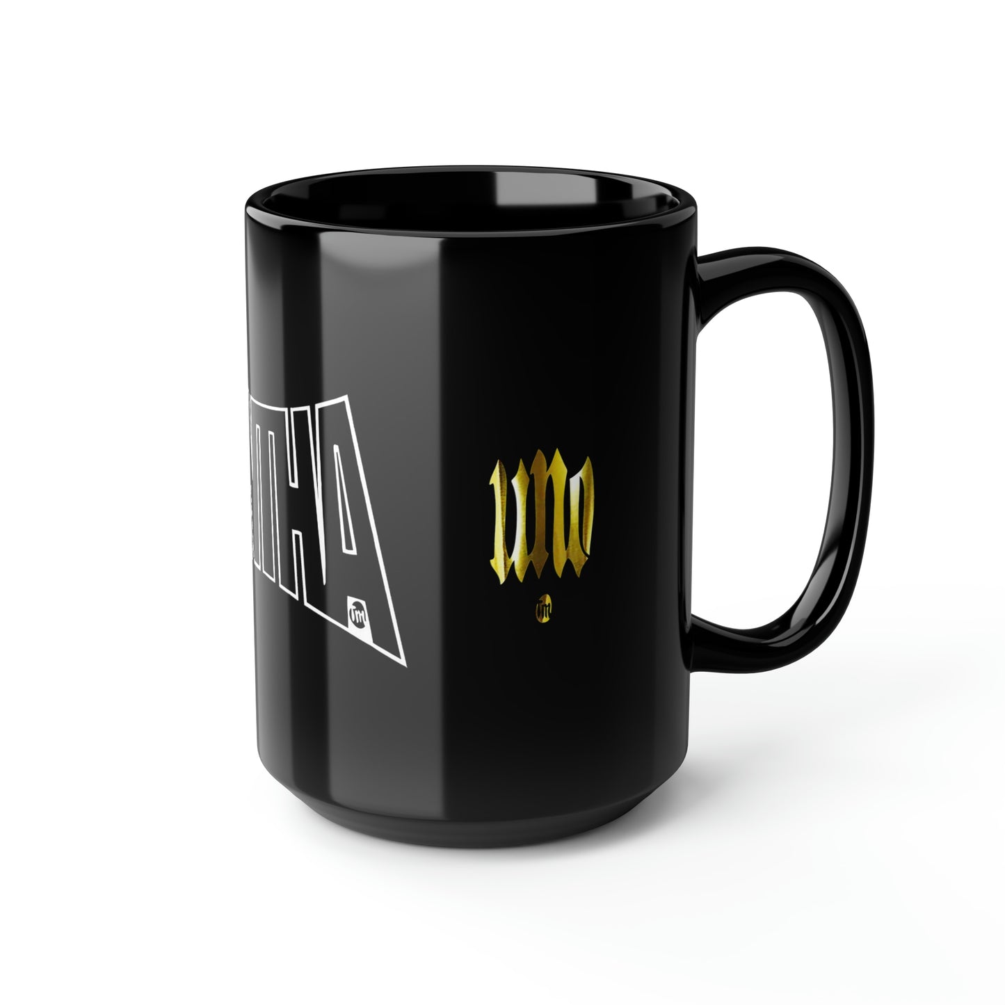 UNO PANTHA Black Mug, 15oz