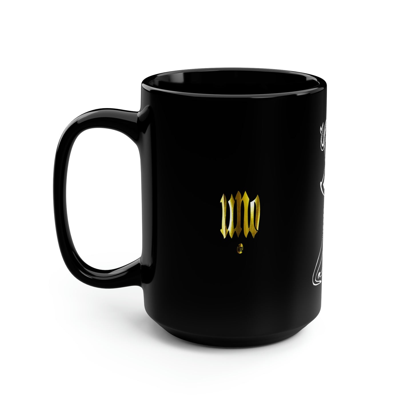 UNO GEKKO 2THEREPUBLIC Black Mug, 15oz