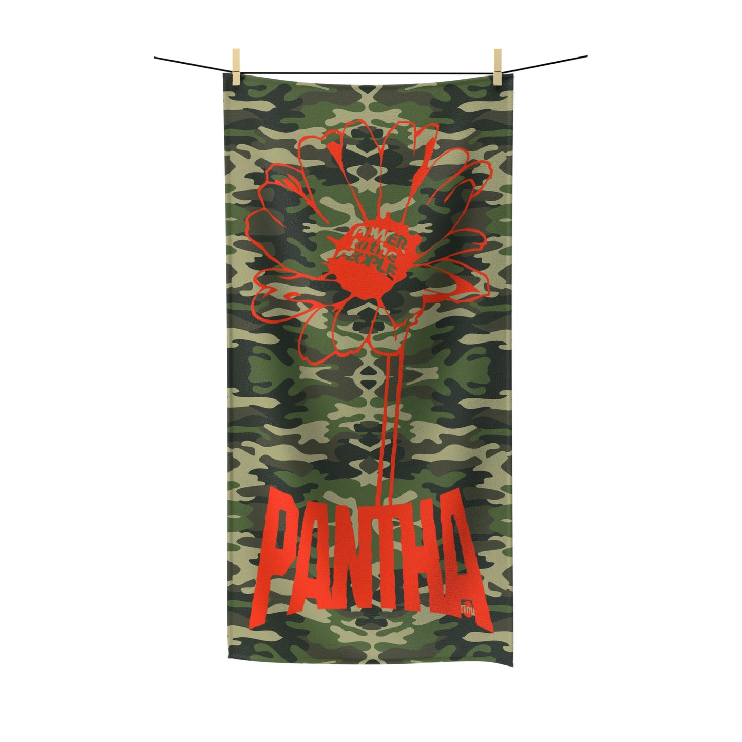UNO POWERFLOWER PANTHA Polycotton Towel Camo Collection