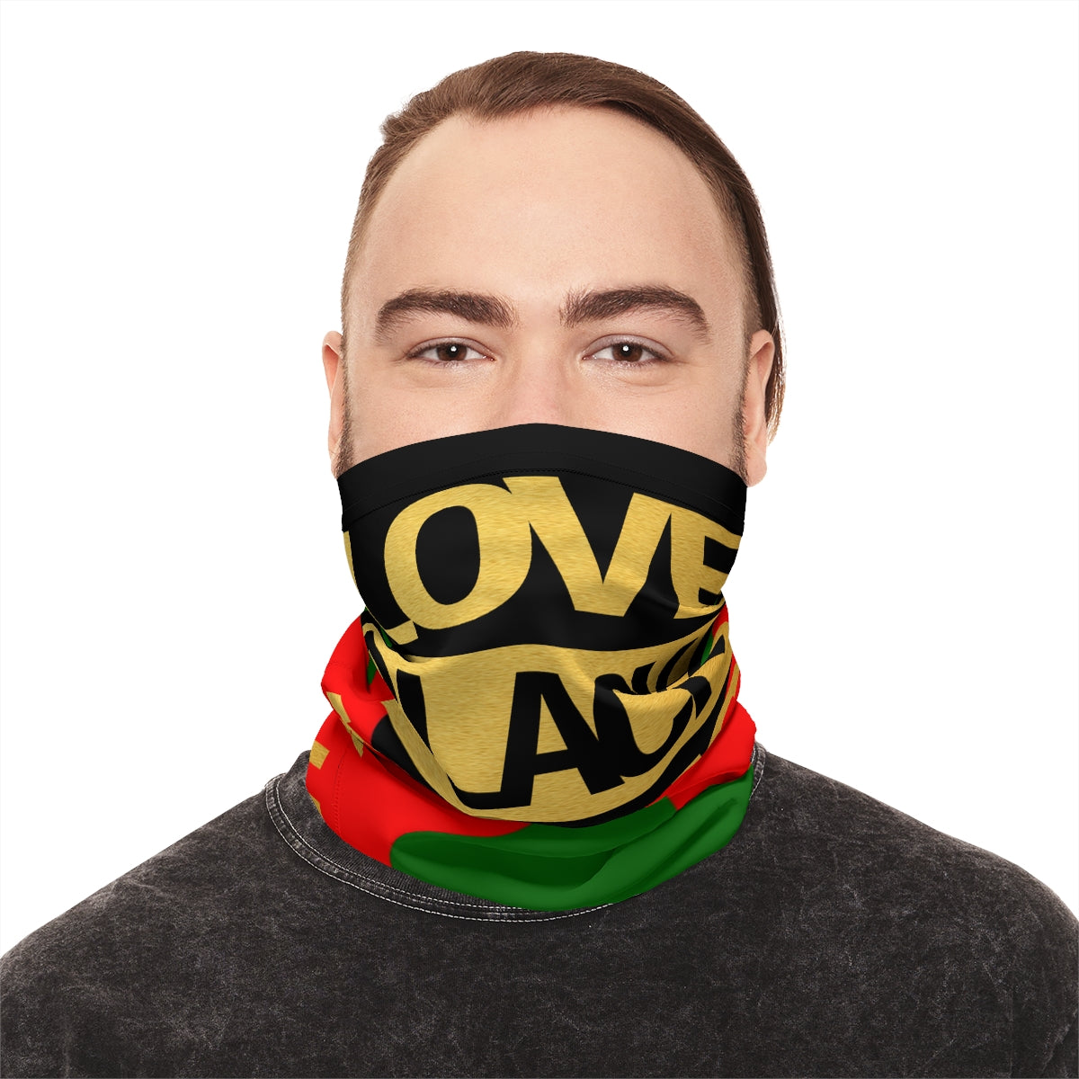 UNO LOVEBLACKLIVES Lightweight Neck Gaiter