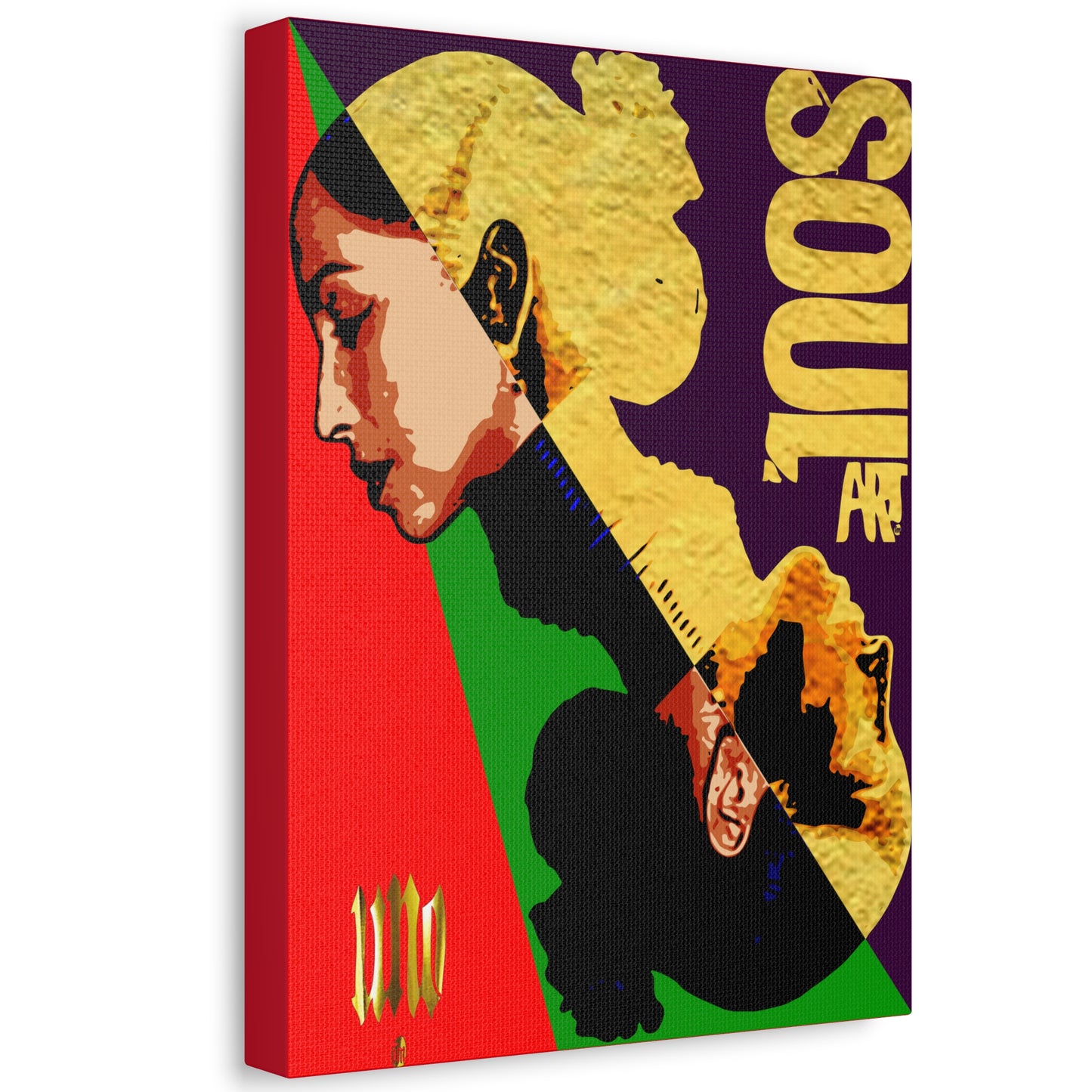 UNO SADE SOULART 12x16, 18x24, & 24x30" Stretched Canvas