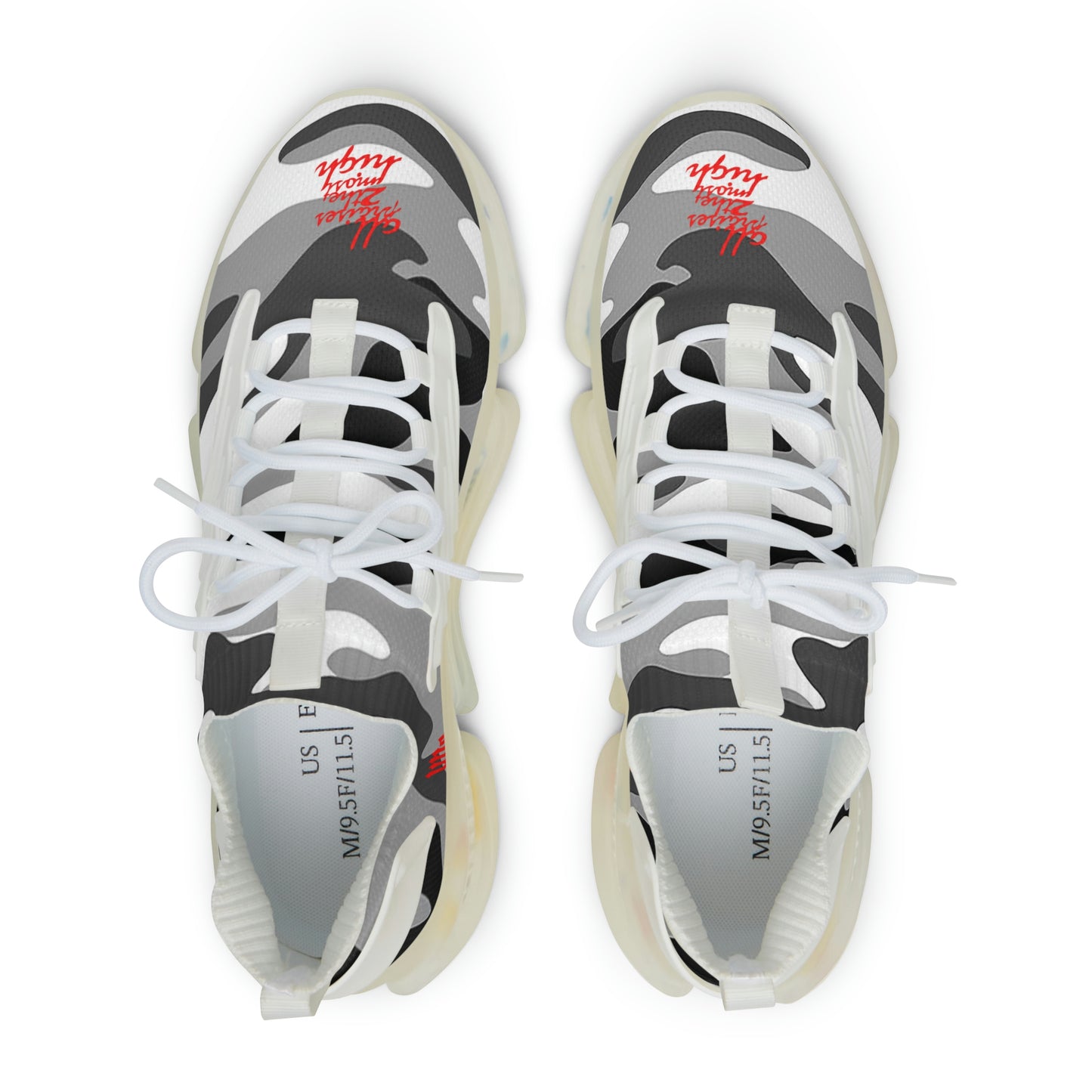 UNO ALL PRAISES Men's Mesh Sports Sneakers Camo Collection