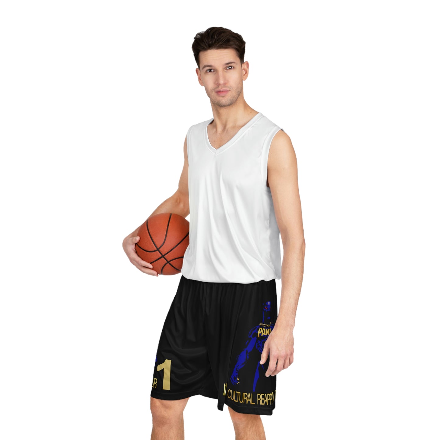 UNO PANTHA Cultural Reappropriation Tour Basketball Shorts