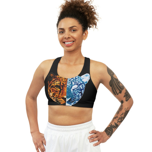 UNO BIGCAT STOPKILL'N Seamless Sports Bra (AOP)