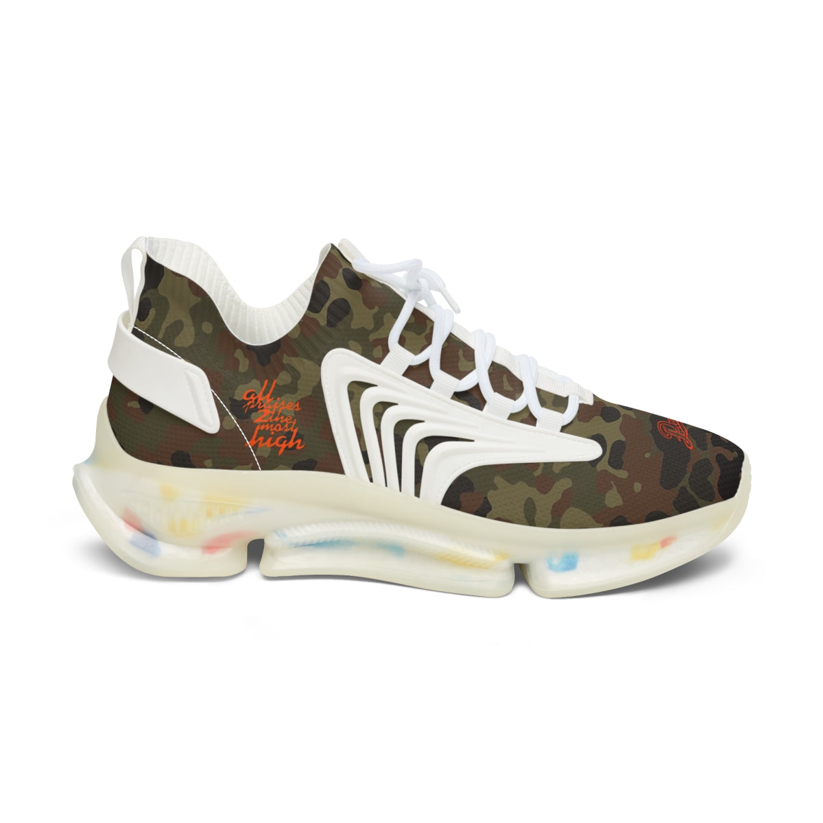 UNO PANTHA Women's Mesh Sneakers Camo Collection