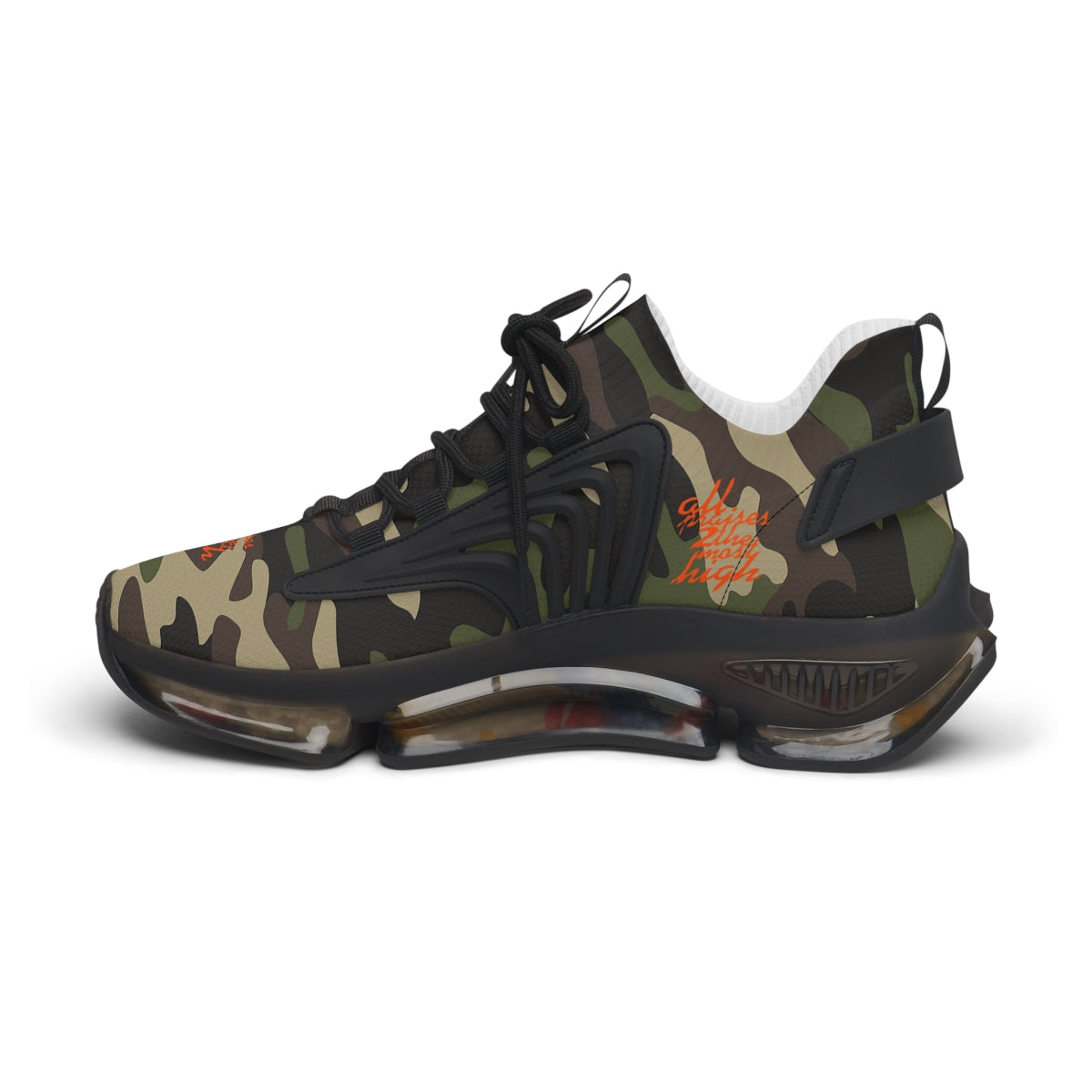 UNO ALL PRAISES Women's Mesh Sneakers Camo Collection