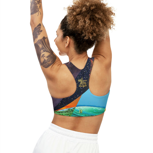 UNO ALLPRAISES IV Seamless Sports Bra (AOP)