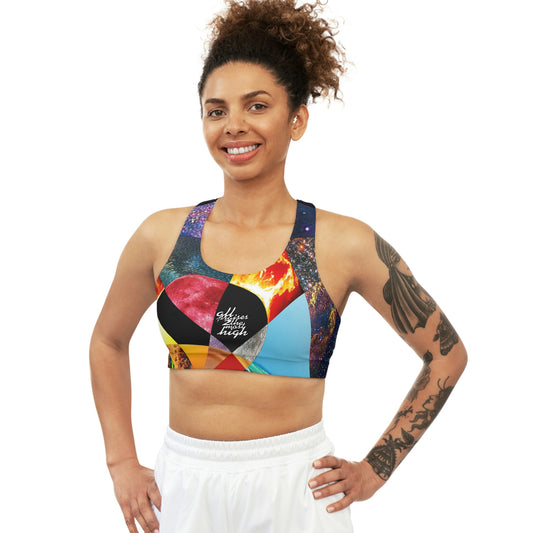 UNO ALLPRAISES I Seamless Sports Bra (AOP)