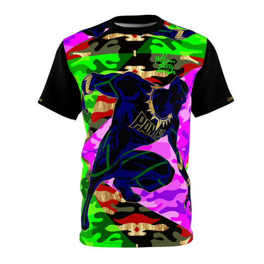 UNO PANTHA CULTURAL REAPPROPRIATION TOUR Unisex Cut & Sew Tee (AOP) Camo Collection