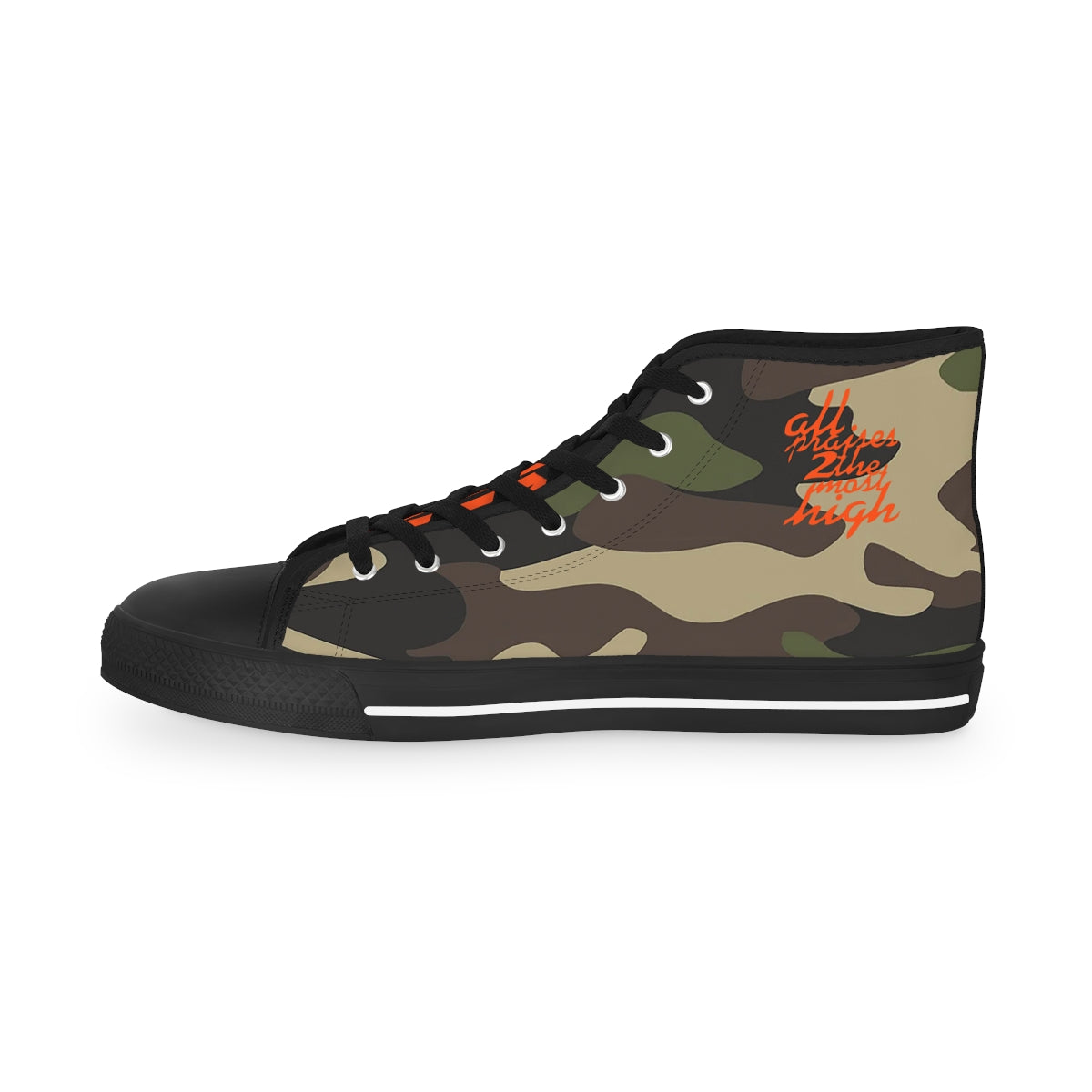 UNO PANTHA Men's High Top Sneakers Camo Collection