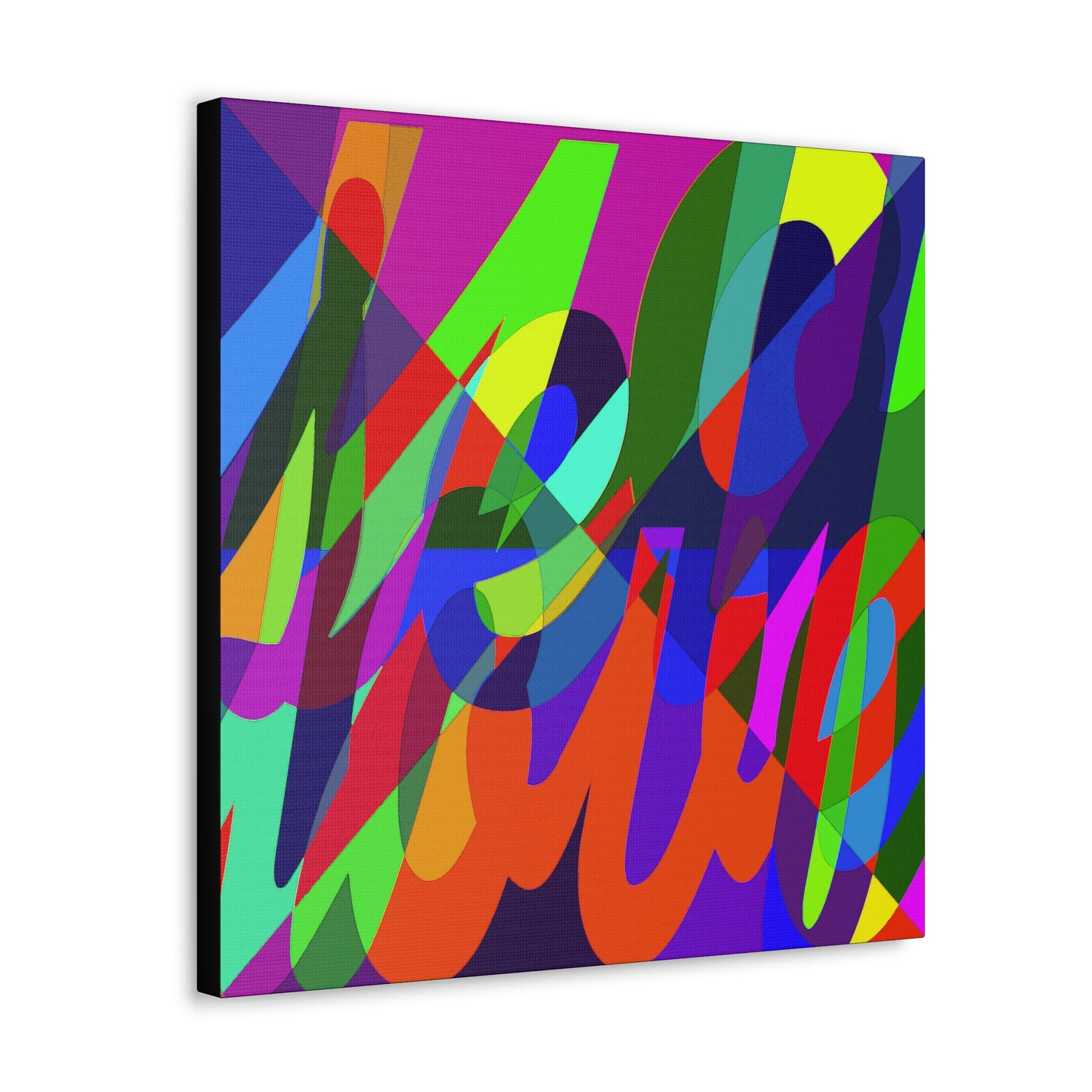 UNO LOVEYOSELF UNOWORD 12, 20, 24, & 36" Square Canvas Gallery Wraps