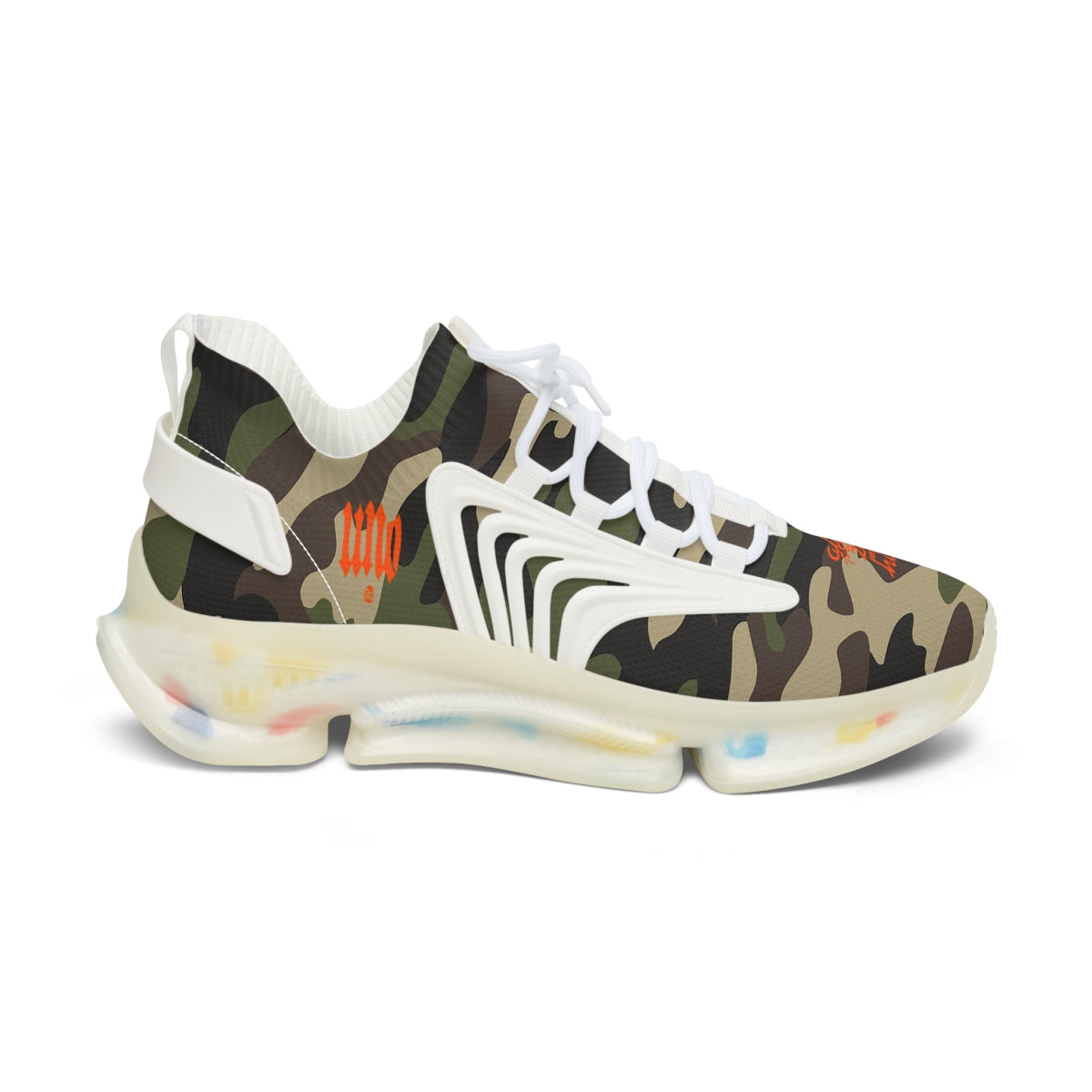 UNO ALL PRAISES Women's Mesh Sneakers Camo Collection