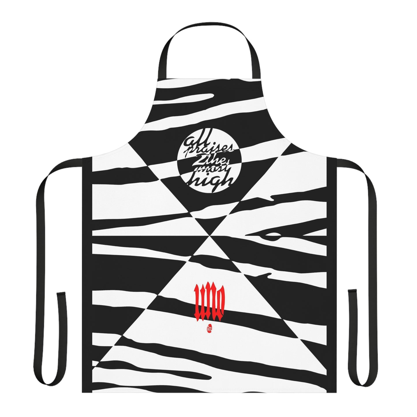 UNO STOPKILL'N ZEBRALOVE Apron (AOP)