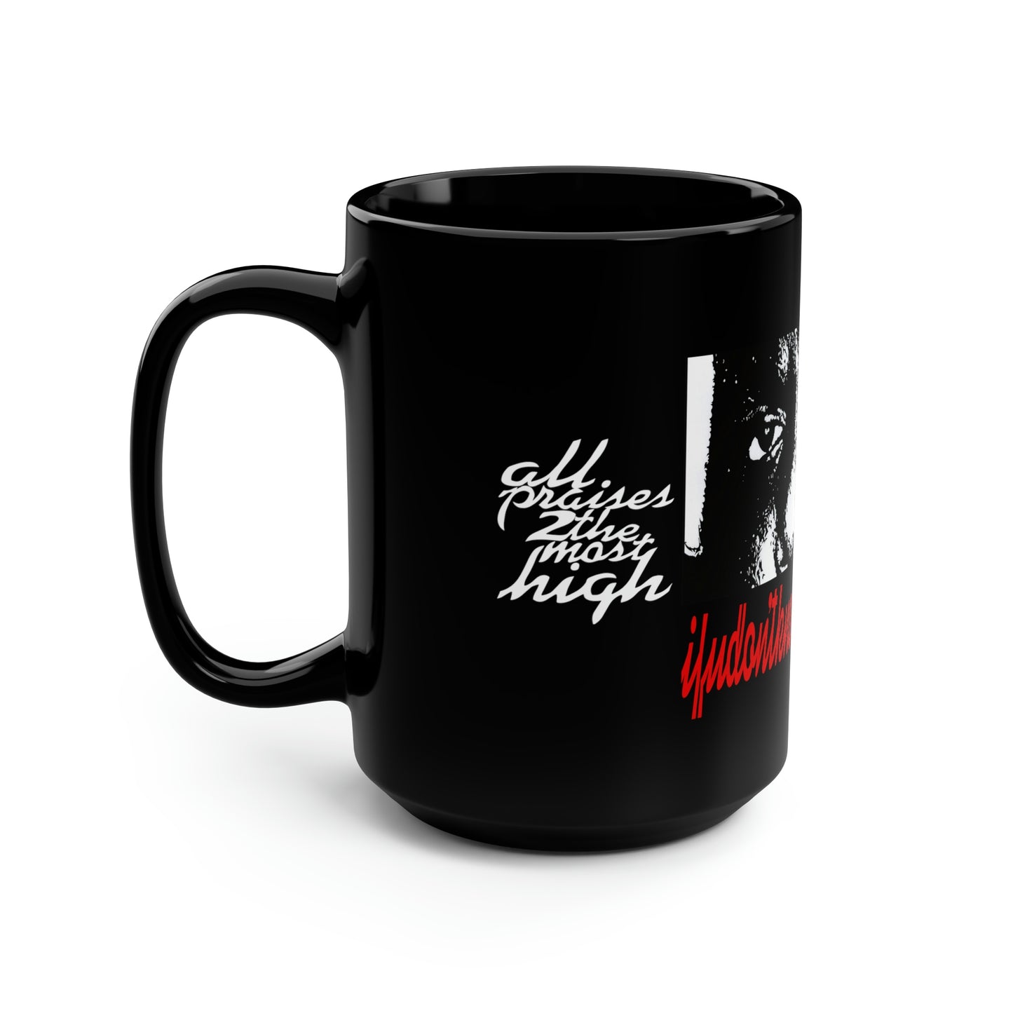 UNO BIGGIE JUICY Black Mug, 15oz