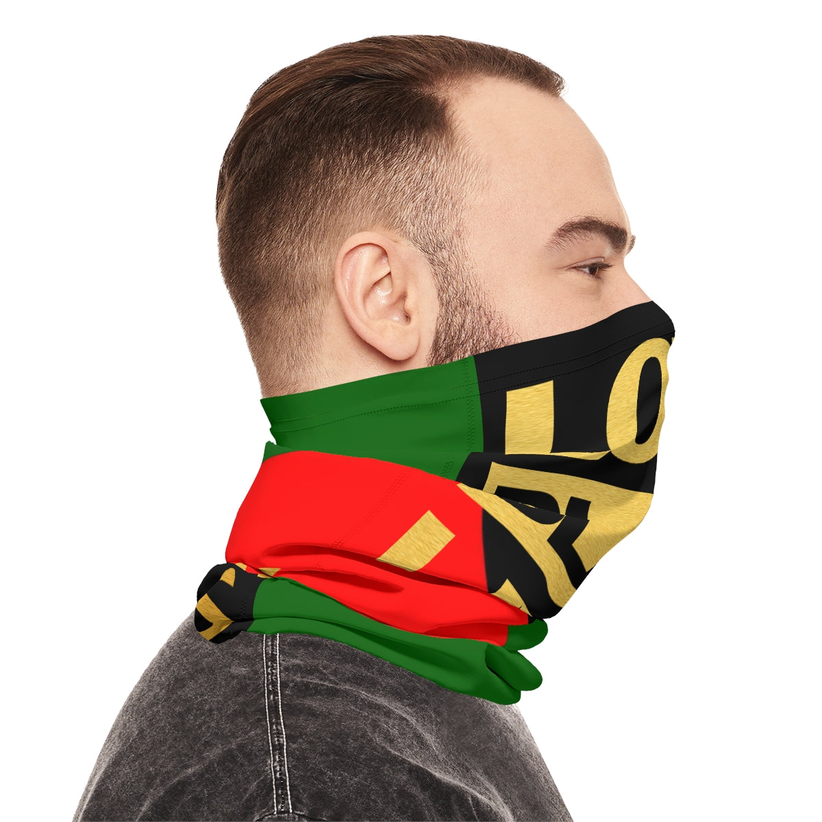 UNO LOVEBLACKLIVES Lightweight Neck Gaiter