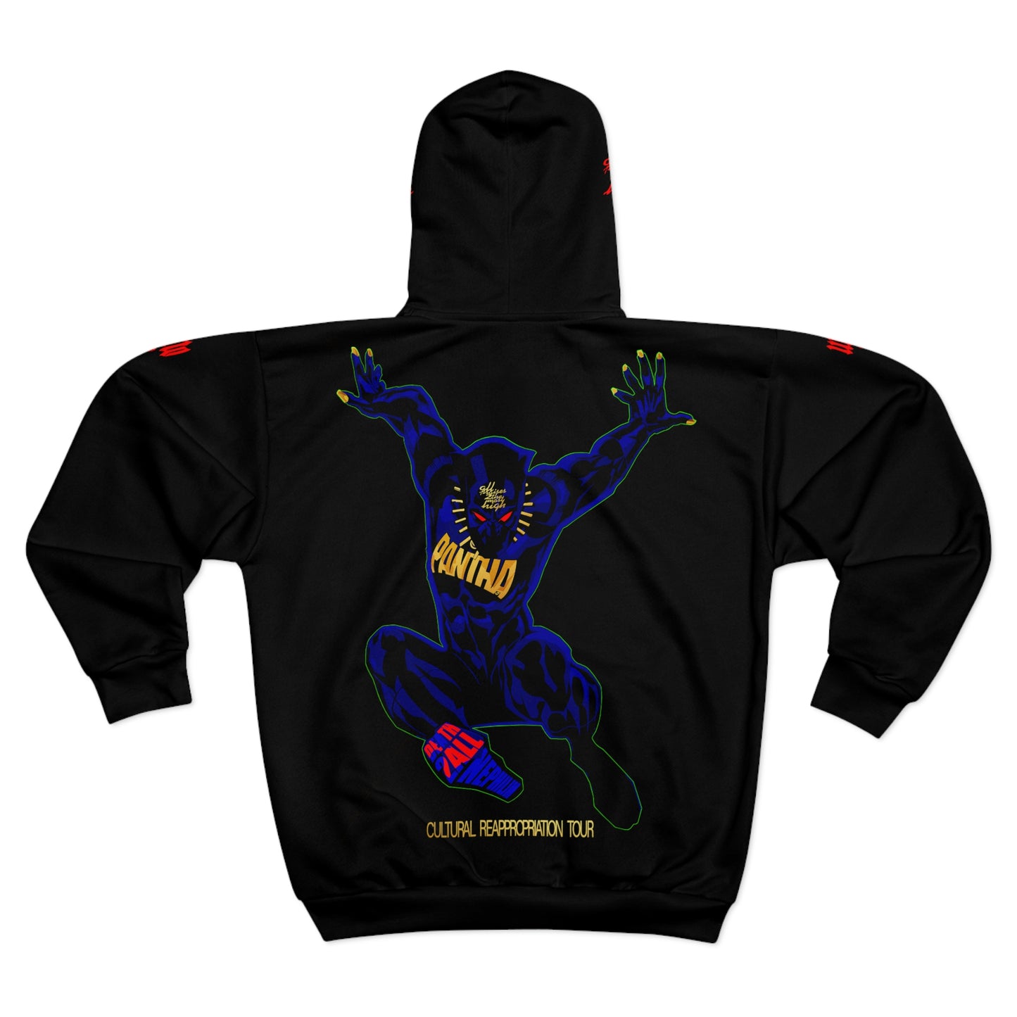 UNO PANTHA Cultural Reappropriation Tour AOP Unisex Zip Hoodie