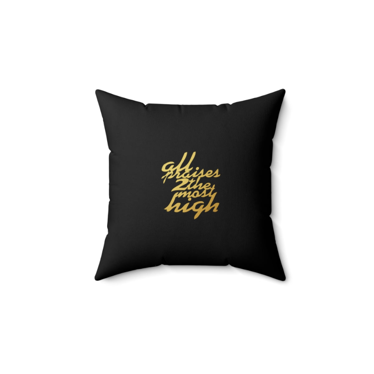 UNO ALLPRAISES Faux Suede Square Pillow