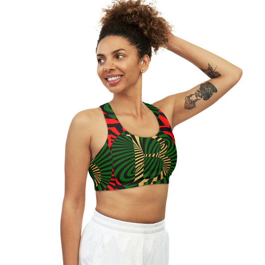 UNOBTCMAX Seamless Sports Bra (AOP)