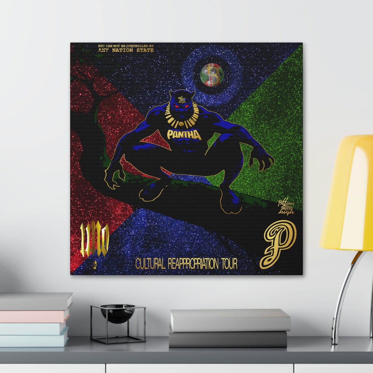 UNO BTCPANTHA CULTURAL REAPPROPRIATION TOUR 12", 20", 24", & 36" Canvas Gallery Wraps