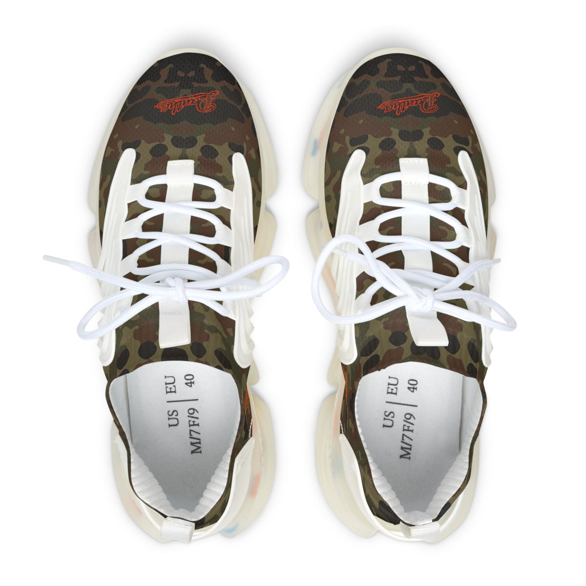 UNO PANTHA Women's Mesh Sneakers Camo Collection