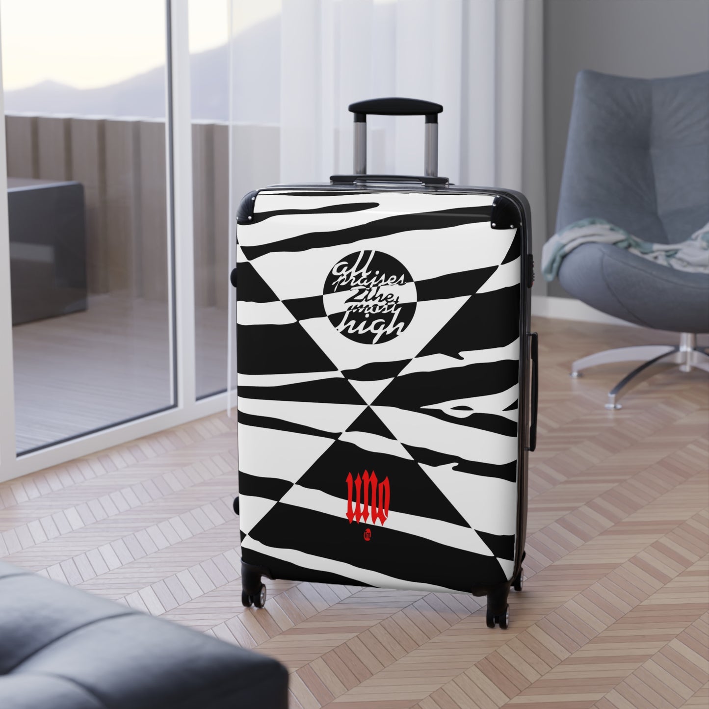 UNO STOPKILL'N ZEBRALOVE Suitcases