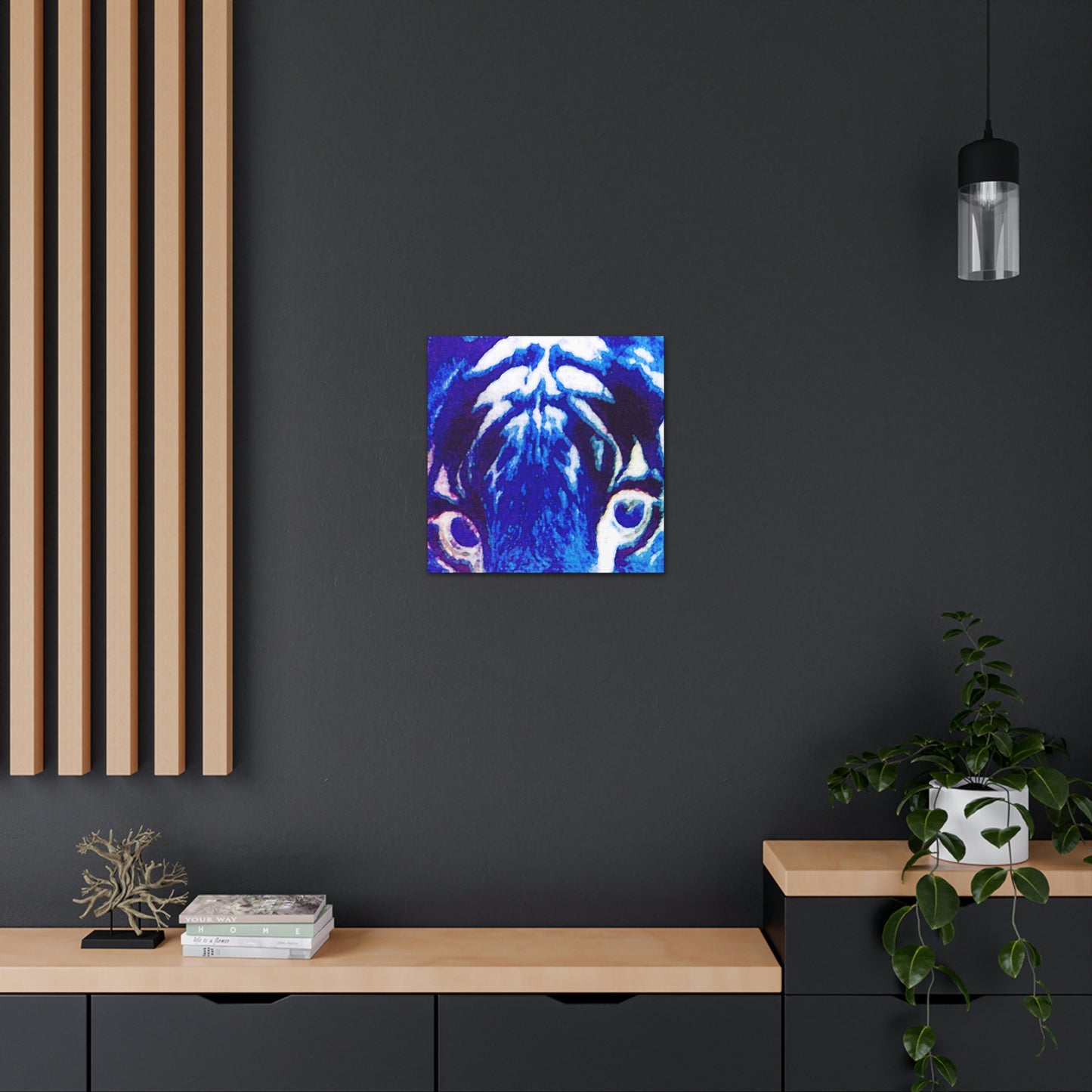 UNO STOPKILL'N TIGRE'BLU Canvas Gallery Wraps