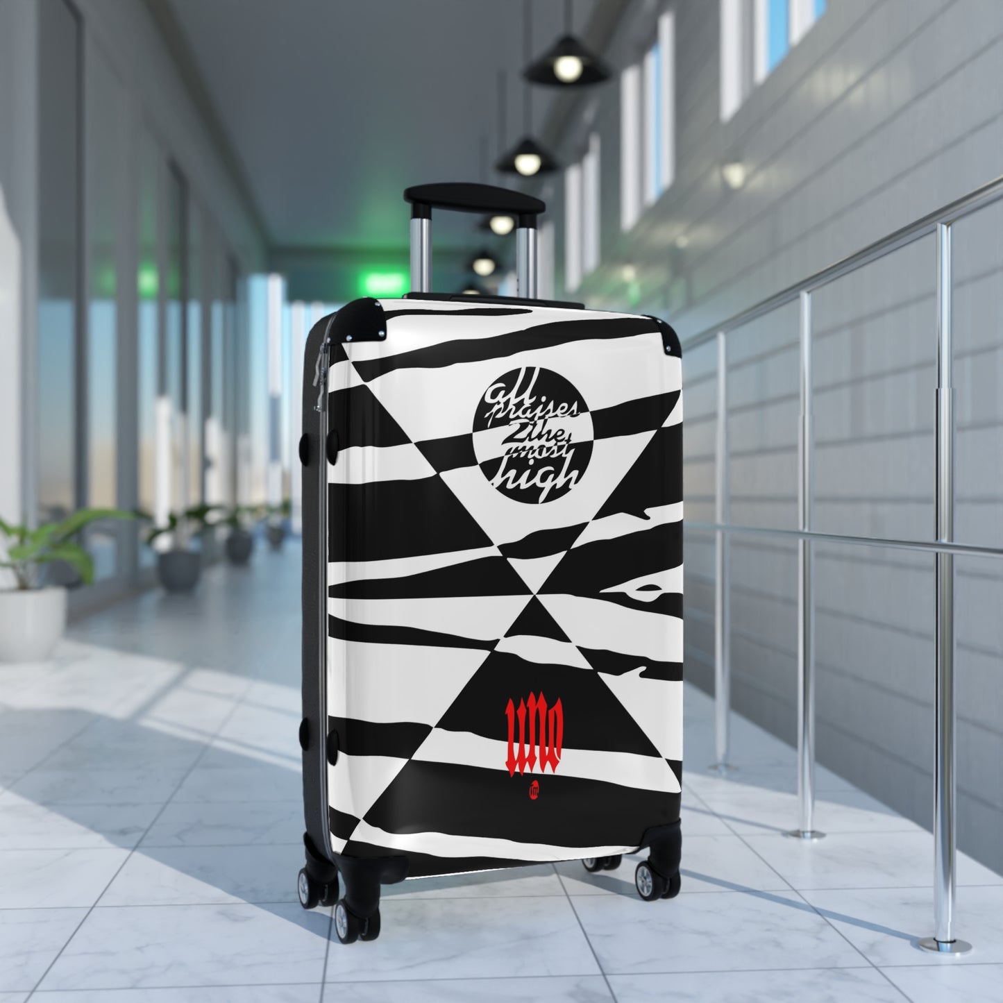 UNO STOPKILL'N ZEBRALOVE Suitcases